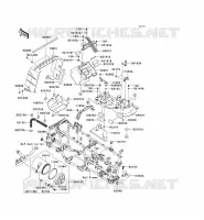 PIECE DE CADRE (COUVERTURE) pour Kawasaki KVF750 4X4I 2009