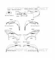 STICKER (C.H.MAX 1) pour Kawasaki KVF750 4X4I 2009