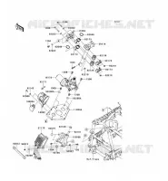 ARBRE DE DIRECTION pour Kawasaki KVF750 4X4I EPS 2013