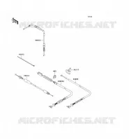 CABLES pour Kawasaki KVF750 4X4I EPS 2013