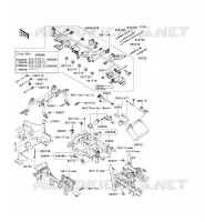 CHASSIS EQUIPMENT ELECTRIQUE pour Kawasaki KVF750 4X4I EPS 2013