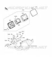 COMPTEURS pour Kawasaki KVF750 4X4I EPS 2013