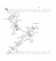CYLINDRE/PISTON pour Kawasaki KVF750 4X4I EPS 2013