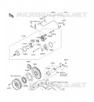 D&Eacute;MARREUR pour Kawasaki KVF750 4X4I EPS 2013