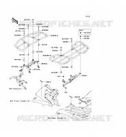 PORTE BAGAGE (S) pour Kawasaki KVF750 4X4I EPS 2013