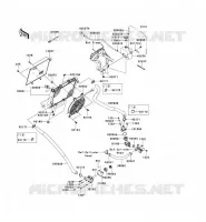 RADIATEUR pour Kawasaki KVF750 4X4I EPS 2013