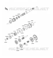 TRANSMISSION pour Kawasaki KVF750 4X4I EPS 2013