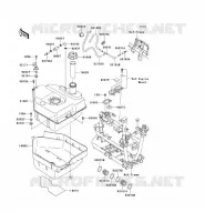 RESERVOIR CARBURANT pour Kawasaki BRUTE FORCE 750 4X4I EPS 2012