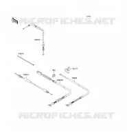 CABLES pour Kawasaki KVF750 4X4 EPS 2013