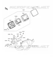 COMPTEURS pour Kawasaki KVF750 4X4 EPS 2013