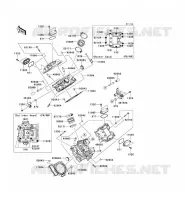 CULASSE pour Kawasaki KVF750 4X4 EPS 2013