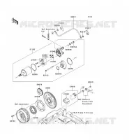 D&Eacute;MARREUR pour Kawasaki KVF750 4X4 EPS 2013
