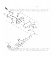 FEUX ARRI&Egrave;RE(S) pour Kawasaki KVF750 4X4 EPS 2013