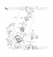 FILTRE A AIR pour Kawasaki KVF750 4X4 EPS 2013
