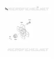 MOYEU ARRIERE pour Kawasaki KVF750 4X4 EPS 2013