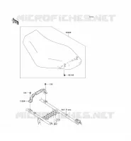 SELLE pour Kawasaki KVF750 4X4 EPS 2013