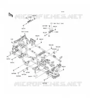 SUPPORT MOTEUR pour Kawasaki KVF750 4X4 EPS 2013