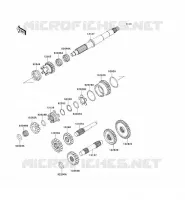 TRANSMISSION pour Kawasaki KVF750 4X4 EPS 2013