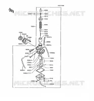 CARBURATEUR pour Kawasaki AR125 1989
