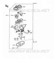 COMPTEURS pour Kawasaki AR125 1989