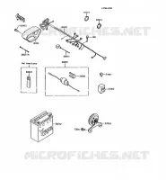 &Eacute;QUIPEMENT ELECTRIQUE pour Kawasaki AR125 1989