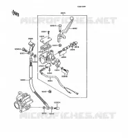MAITRE CYLINDRE AV pour Kawasaki AR125 1989