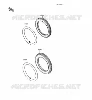 PNEUS pour Kawasaki AR125 1989