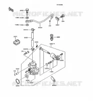 POMPE A HUILE pour Kawasaki AR125 1989