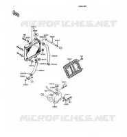RADIATEUR pour Kawasaki AR125 1989