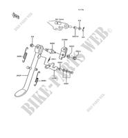 BEQUILLE pour Kawasaki AR50 1992