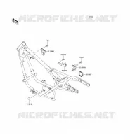 SUPPORT BATTERIE  125 kawasaki-moto 1999 ELIMINATOR 125 D_05