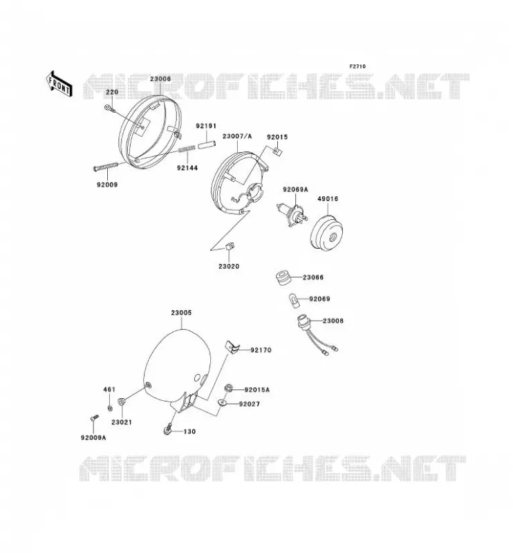OPTIQUE(S) Kawasaki MOTOS 125 2000 ELIMINATOR 125  BN125-A3