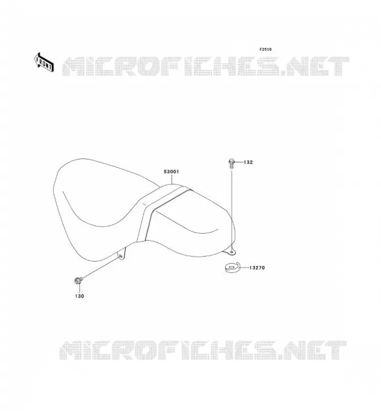 SELLE Kawasaki MOTOS 125 2006 ELIMINATOR 125  BN125A6F