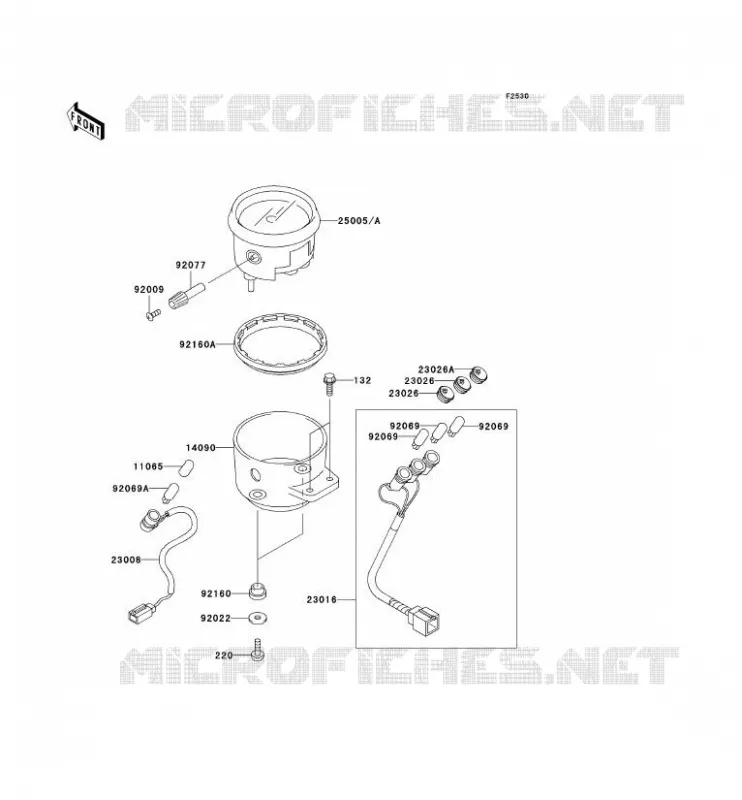 COMPTEURS Kawasaki MOTOS 125 2004 ELIMINATOR 125  BN125-A7