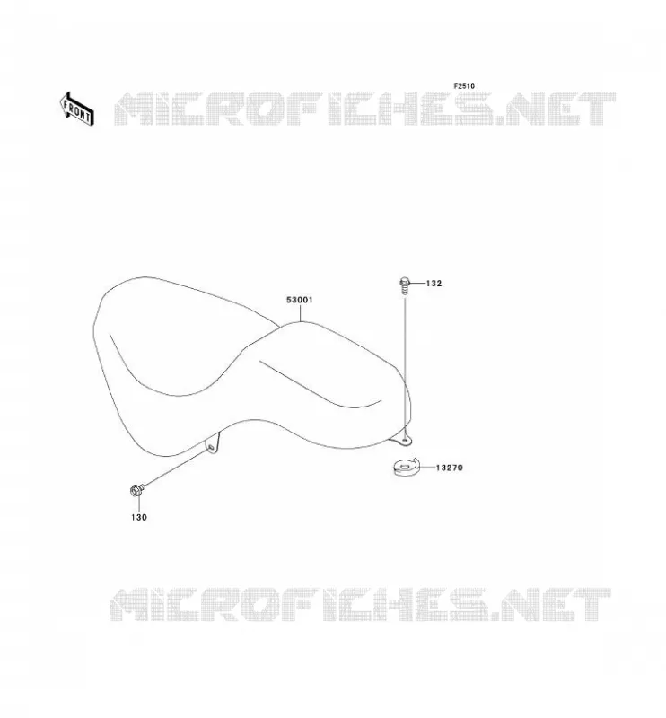 SELLE Kawasaki MOTOS 125 2004 ELIMINATOR 125  BN125-A7