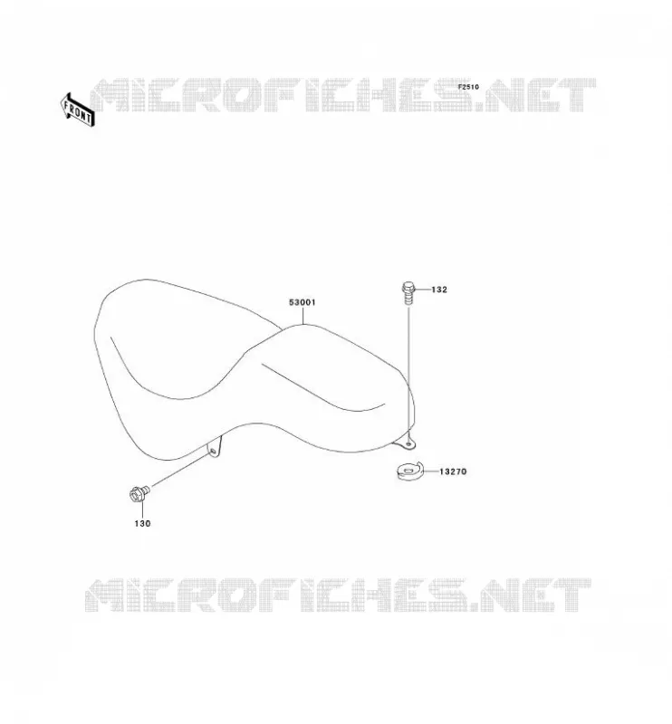 SELLE Kawasaki MOTOS 125 2007 ELIMINATOR 125  BN125A7F