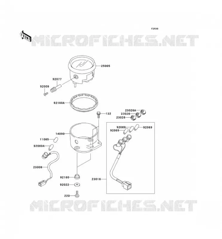 COMPTEURS Kawasaki MOTOS 125 2007 ELIMINATOR 125  BN125A7F