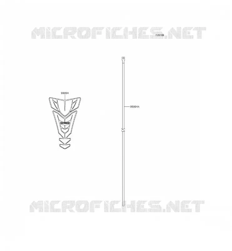 ACCESSOIRE(DECALS) Kawasaki MOTOS 250 2015 Z250SL ABS  BR250FFF