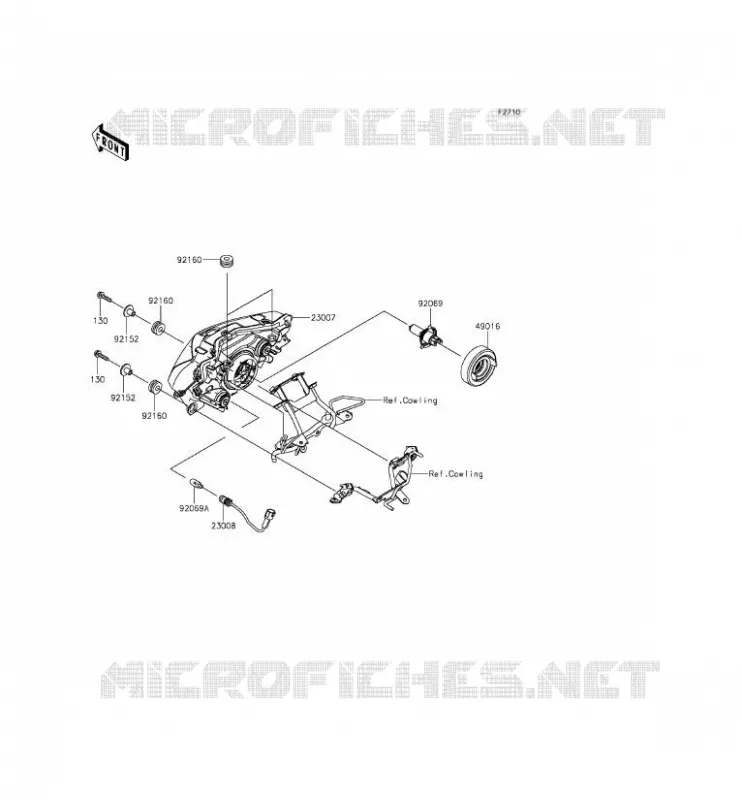 OPTIQUE(S) Kawasaki MOTOS 250 2015 Z250SL ABS  BR250FFF