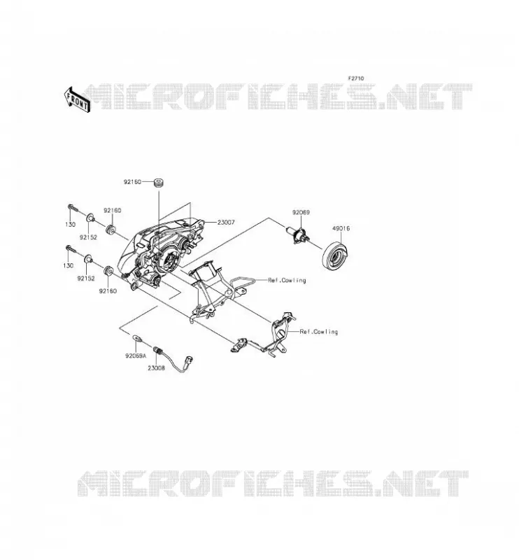 OPTIQUE(S) Kawasaki MOTOS 250 2015 Z250SL ABS  BR250FFF