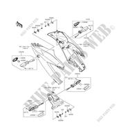 CLIGNOTANTS pour Kawasaki NINJA 250SL ABS 2015