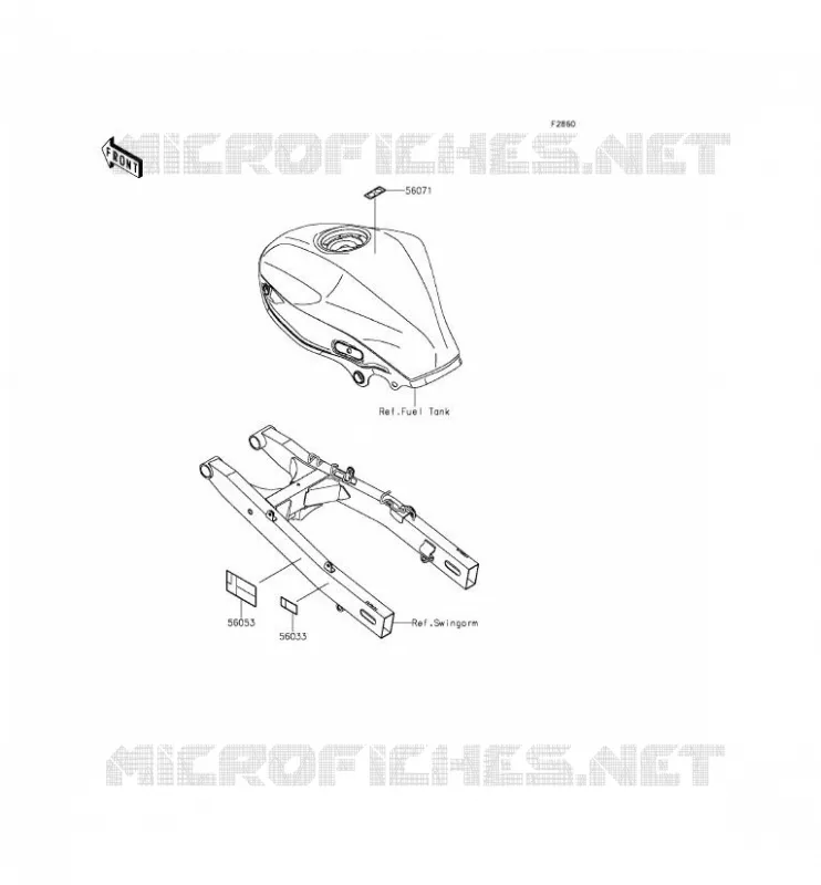 LABEL Kawasaki MOTOS 250 2015 NINJA 250SL ABS  BX250BFS