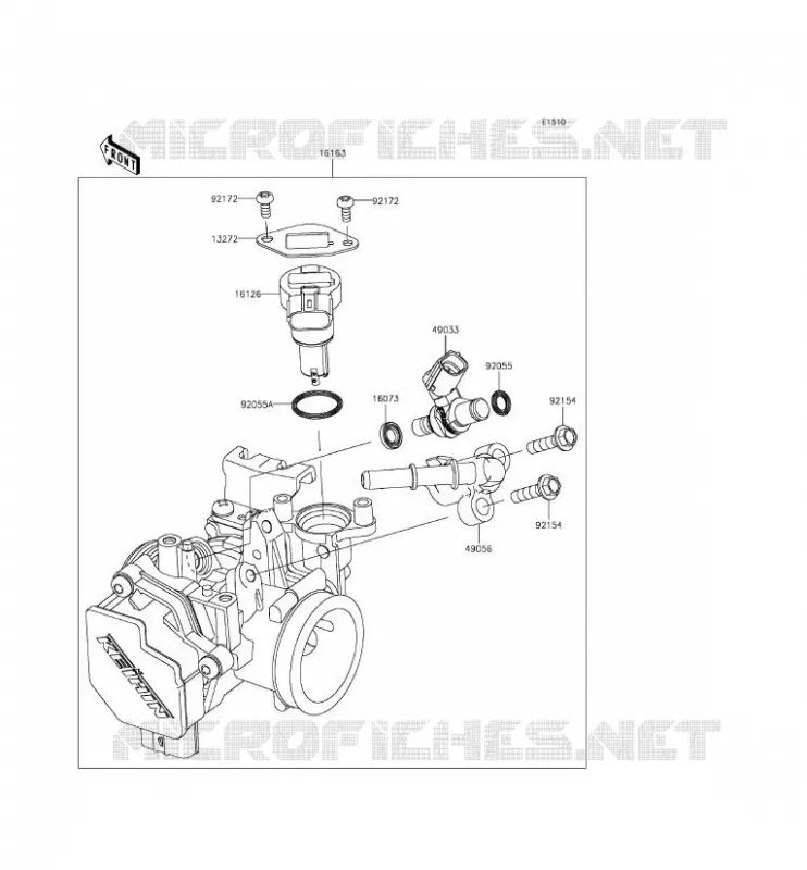 CARBU Kawasaki MOTOS 250 2015 NINJA 250SL ABS  BX250BFS