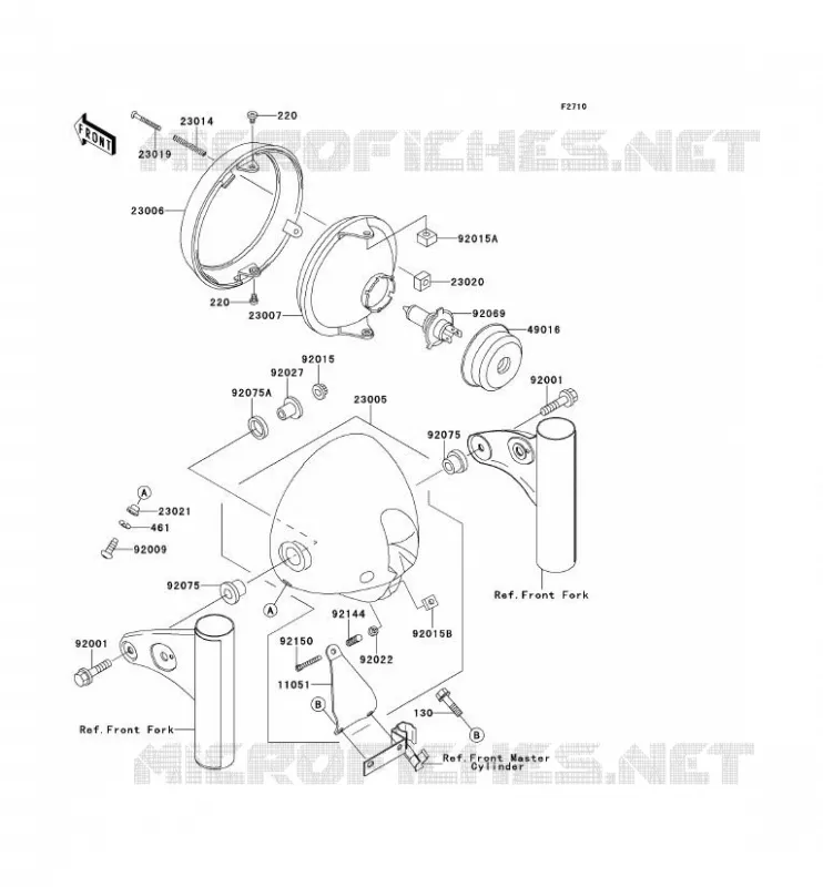 OPTIQUE(S) Kawasaki MOTOS 650 2000 W650  EJ650-A2