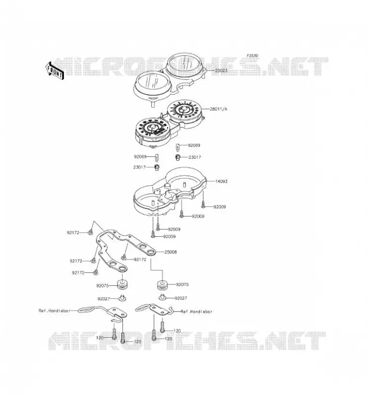 COMPTEURS Kawasaki MOTOS 800 2015 W800  EJ800AFF