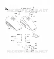 RESERVOIR CARBURANT pour Kawasaki ELIMINATOR 250 1992
