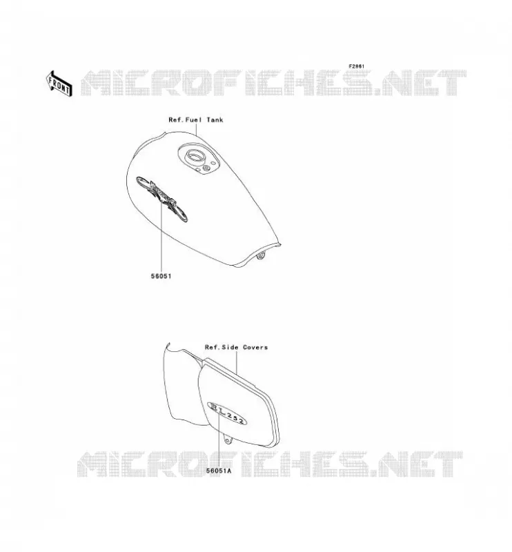 STICKER Kawasaki MOTOS 250 1997 ELIMINATOR 250  EL250-F3