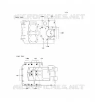 BOULON CARTER MOTEUR pour Kawasaki EN500 1995