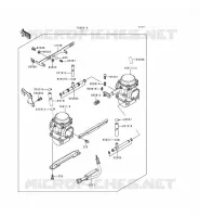 CARBURATEUR pour Kawasaki EN500 LTD 1999