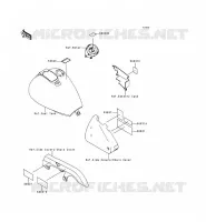 LABEL pour Kawasaki EN500 LTD 1999